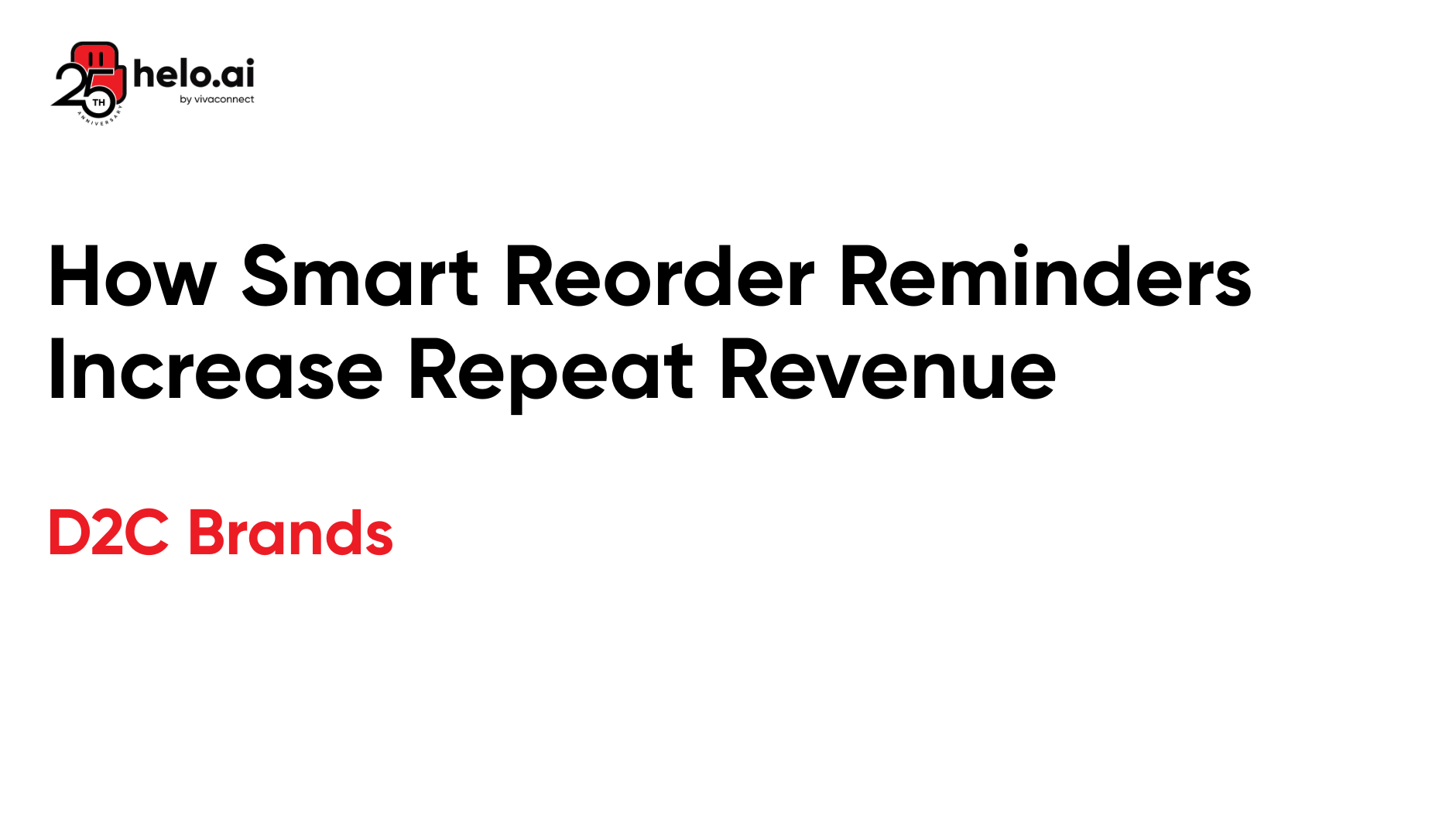 How Smart Reorder Reminders Increase Repeat Revenue